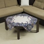 رومیزی مربع 100 در 100 سانتیمتر کد t3-53