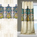پرده پانچی 135 در 280 سانتیمتر کد cu006