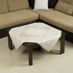 رومیزی مربع 100 در 100 سانتیمتر کد t3-17