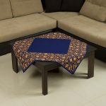 رومیزی مربع 100 در 100 سانتیمتر کد t3-19