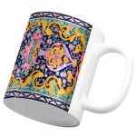 ماگ سرامیکی چاپی طرح کاشیکاری کد 5231 - Image 3