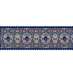 رانر 6 نفره 40 در 130 سانتیمتر طرح سخن عشق کد 3243