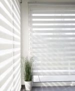 پرده زبرا لوکسینو طرح رینبو رنگ سفید کد 52990101 - Image 3