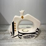 جاشمعی وارمر سرامیکی دستساز طرح خطاطی سایز کوچک