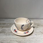 چای خوری سرامیکی دستساز طرح ایراندخت - Image 2