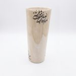 گلدان سرامیکی دستساز طرح سخن عشق